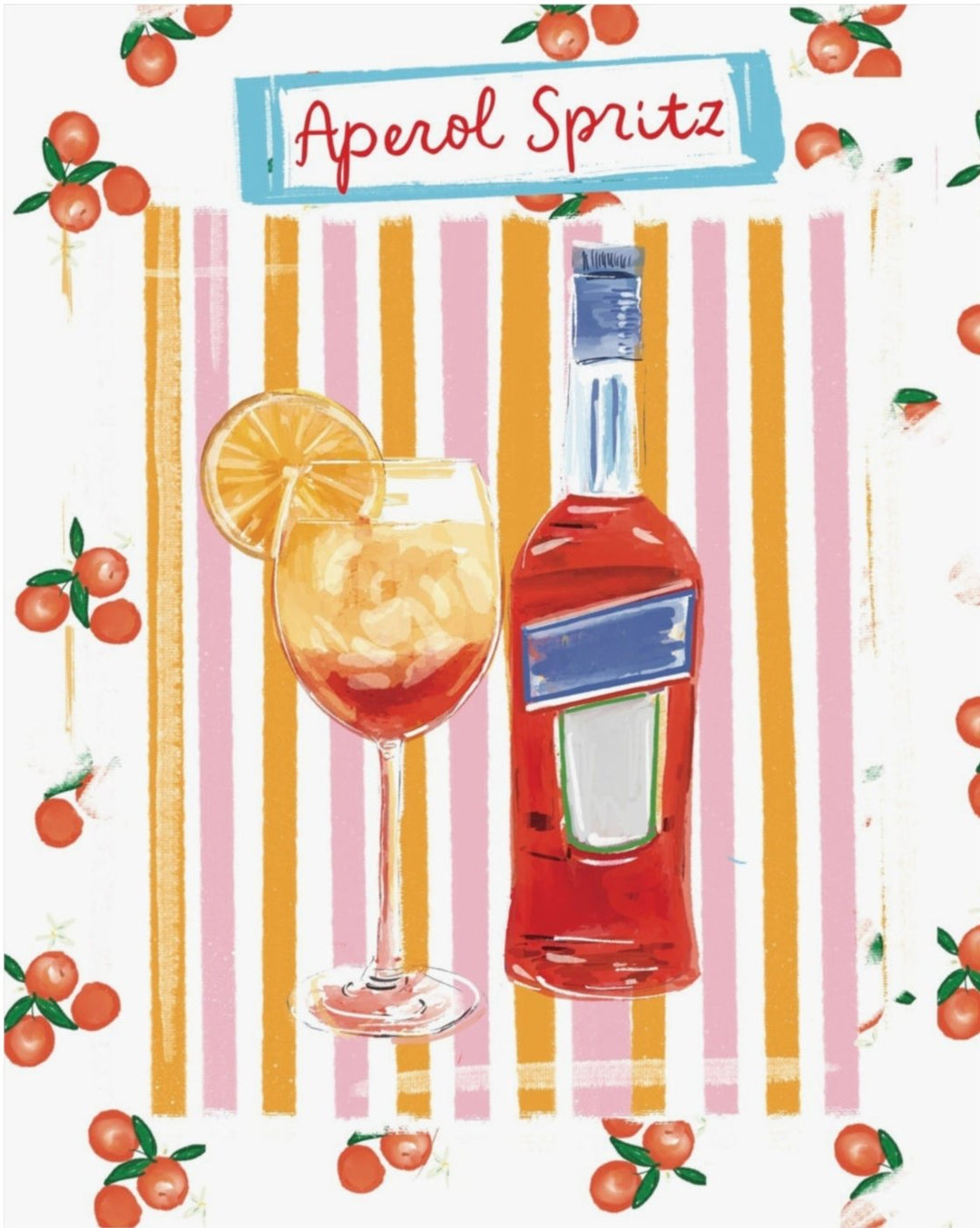 APEROL SPRITZ - Note Card