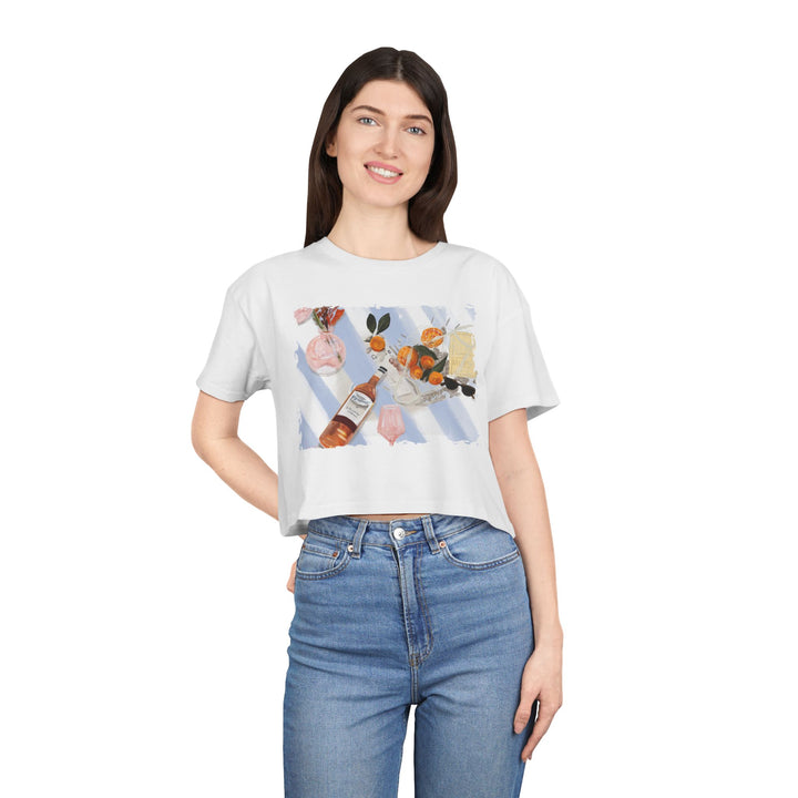 SUNDAY PICNIC - Cropped Tee
