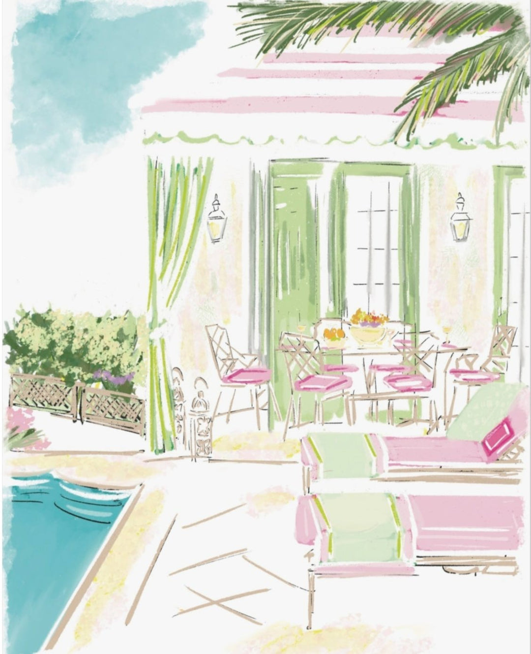 CABANA LIFE - Note Card