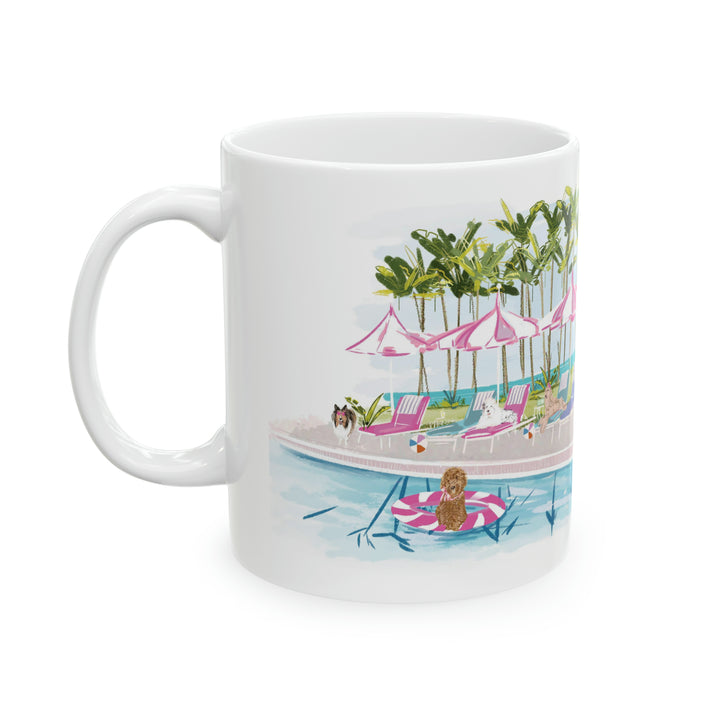 POOL PAWTY - Mug