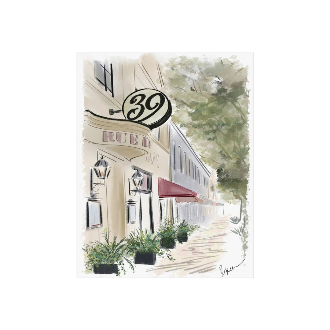 RUE 39 - Art Print