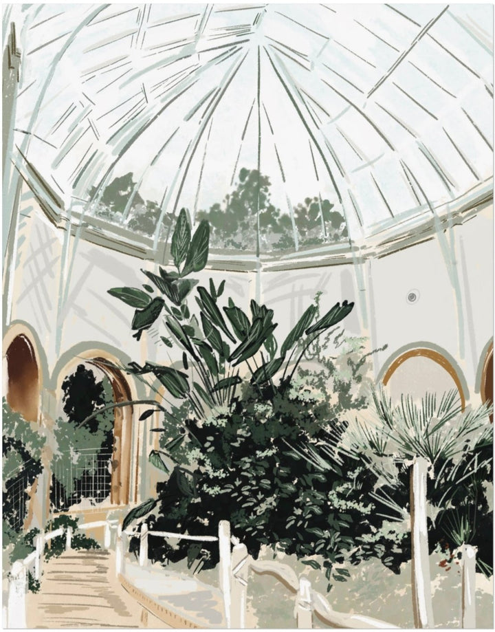 GARDEN WALK - Art Print