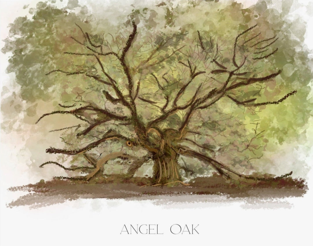 ANGEL OAK - Art Print