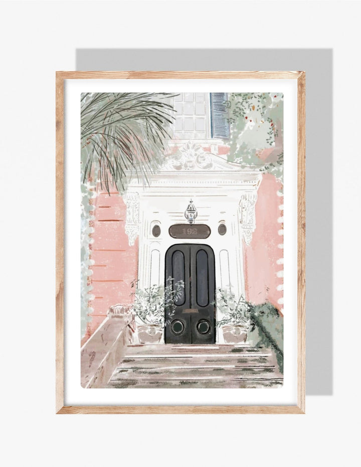 192 BLACK DOOR - Art Print