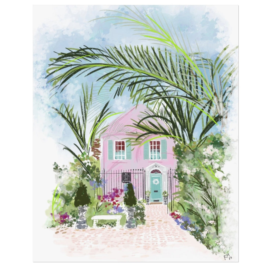 JUNGLE HOUSE - Note Card