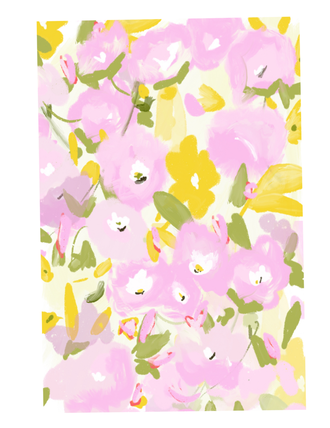 HAPPY BLOOMS - Note Card