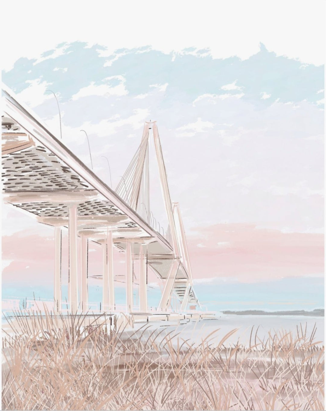 COTTON CANDY RAVENEL - Note Card