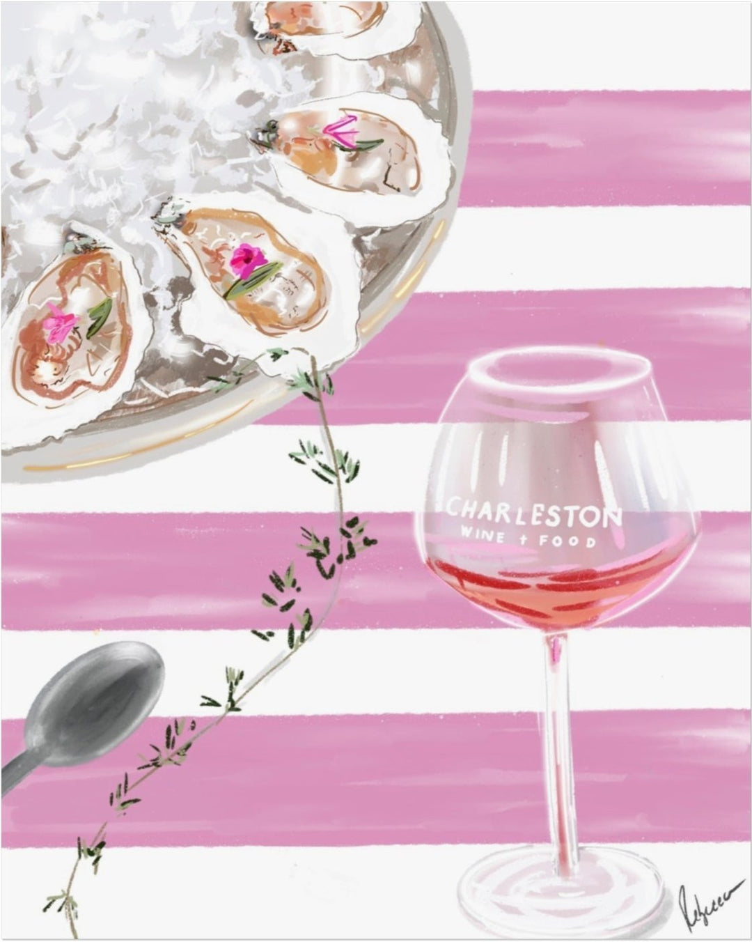 CHARLESTON WINE & FOOD '23 - Note Card