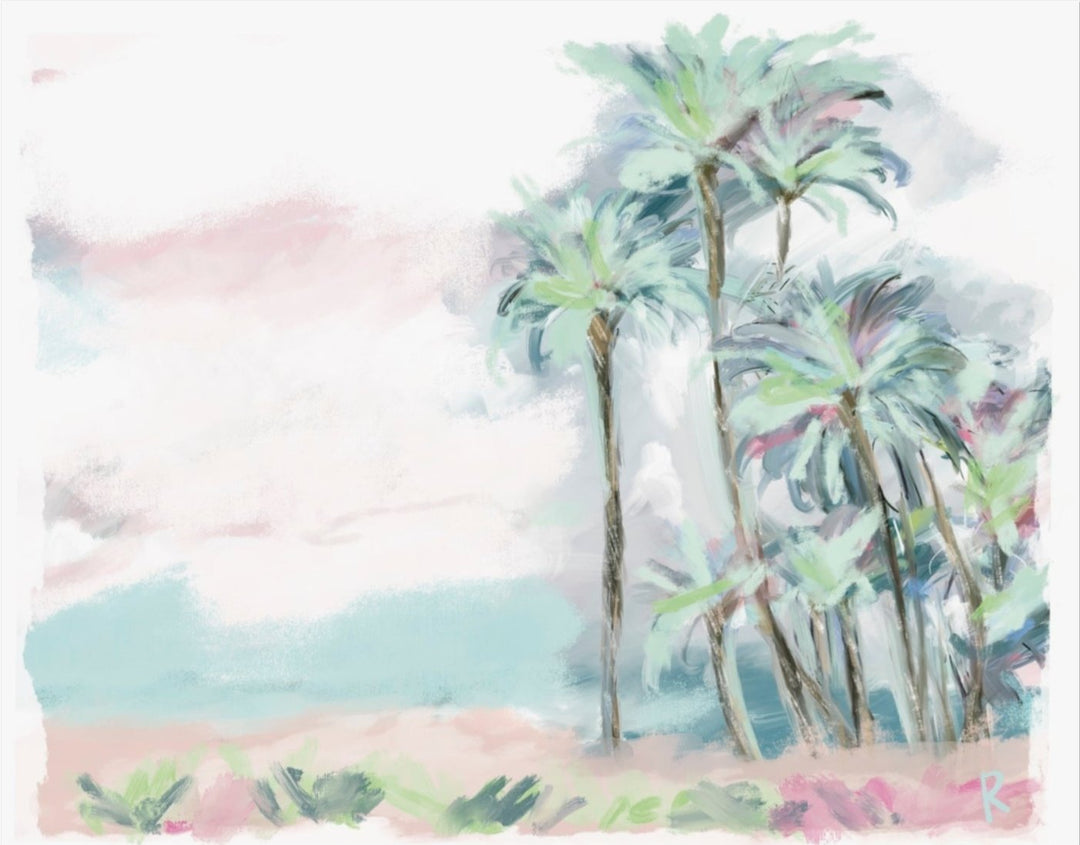 COASTAL CANDY SHORES - Note Card