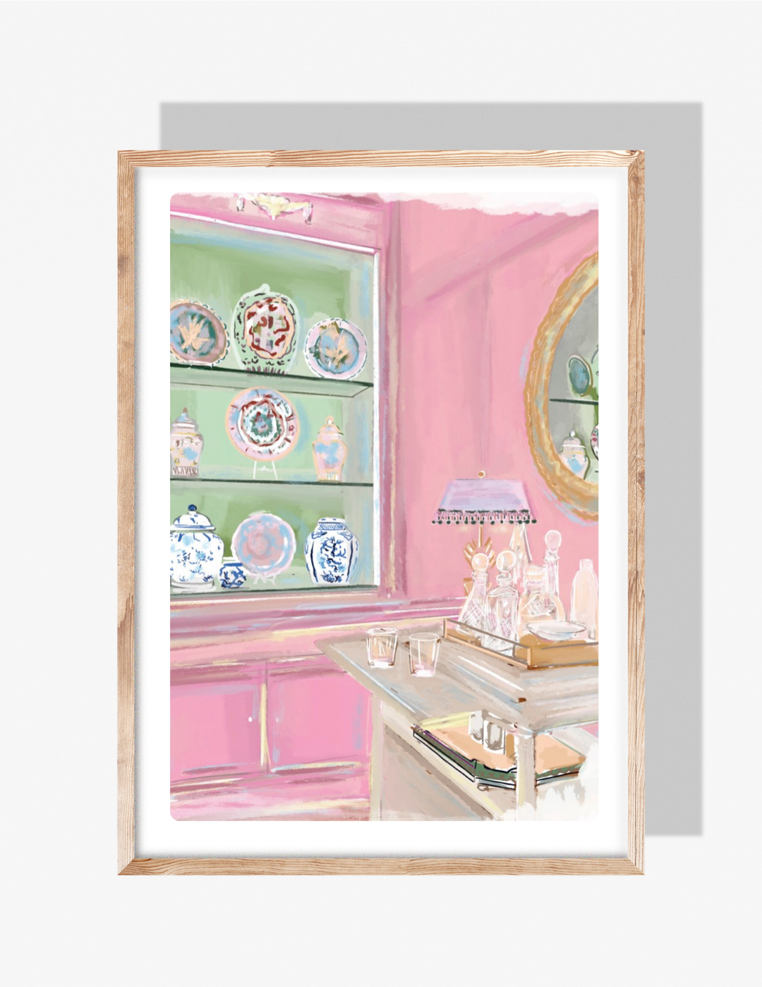LOVES TO BE HOME - Art Print