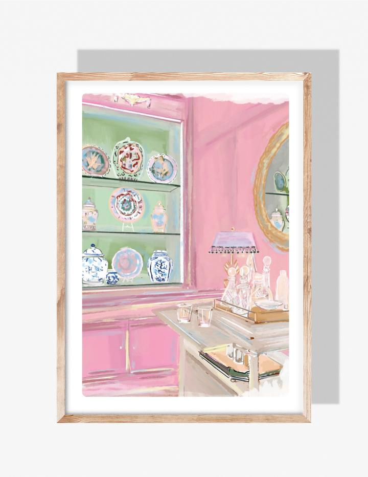 LOVES TO BE HOME - Art Print