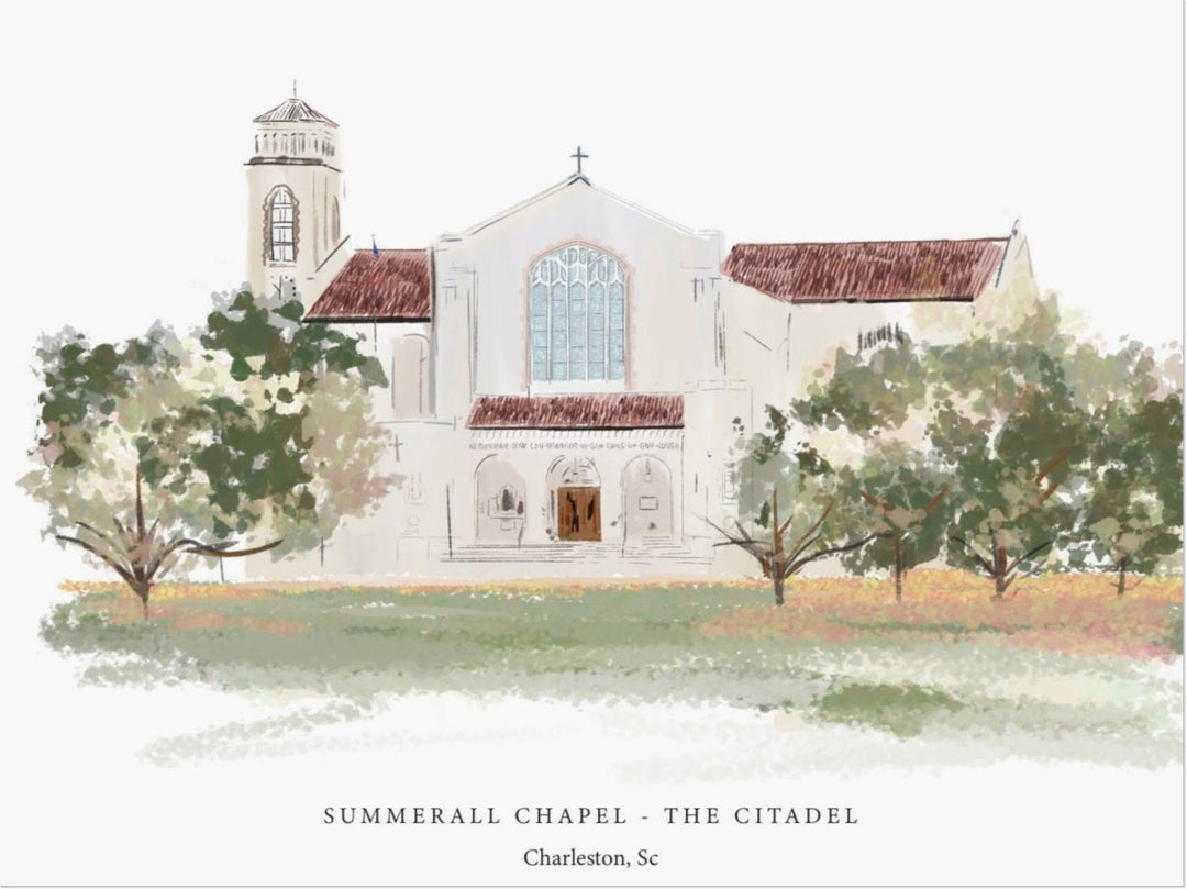 SUMMERALL CHAPEL - Note Card