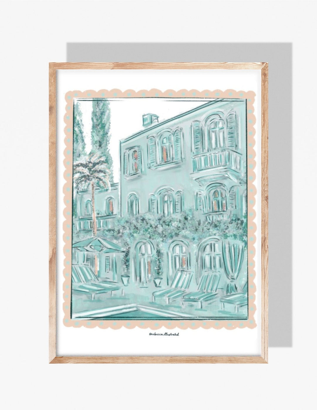 HOTEL VACA - Art Print
