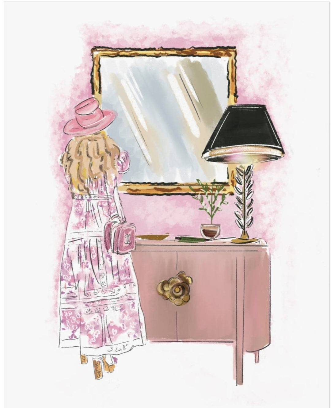 MIRROR MIRROR - Note Card