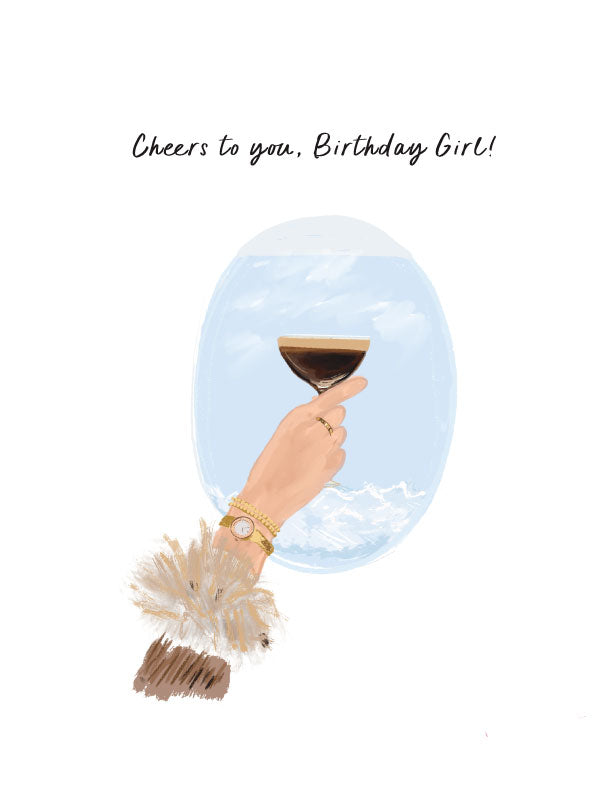 BIRTHDAY GIRL - Note Card
