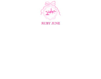 PINK BOWS - Custom Stationery