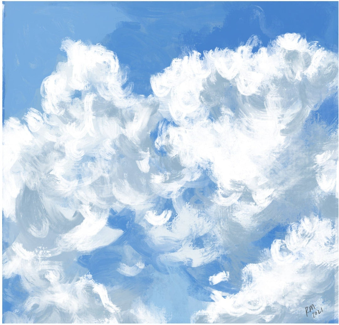 CLOUDS - Note Card