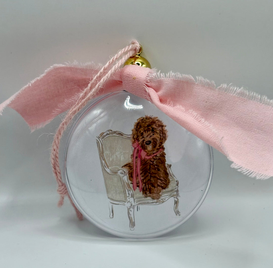 Sit Pretty Pink - Ornament