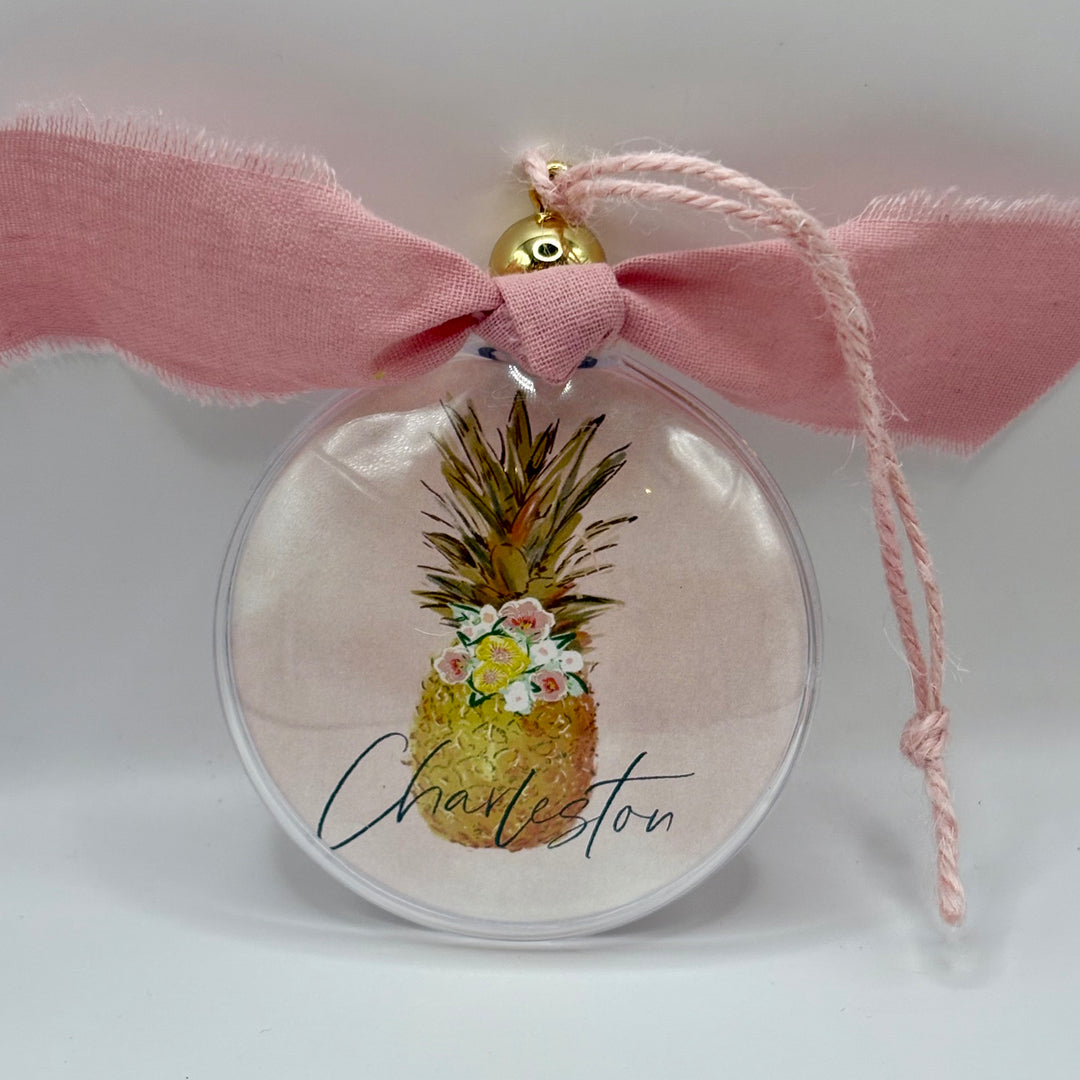 CHARLESTON PINEAPPLE - Ornament