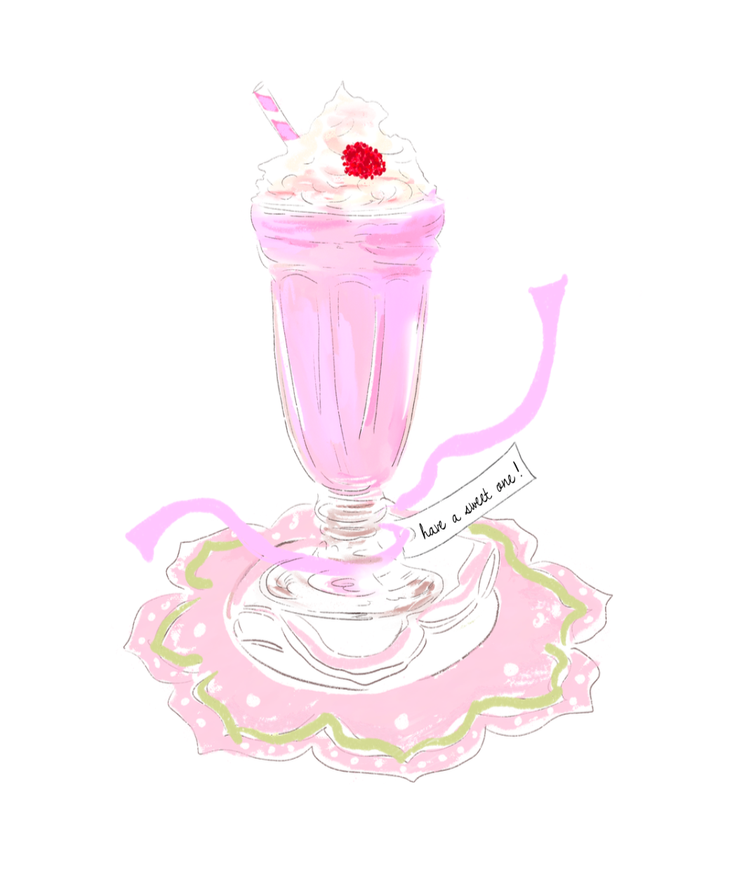 SWEET ONE - Note Card