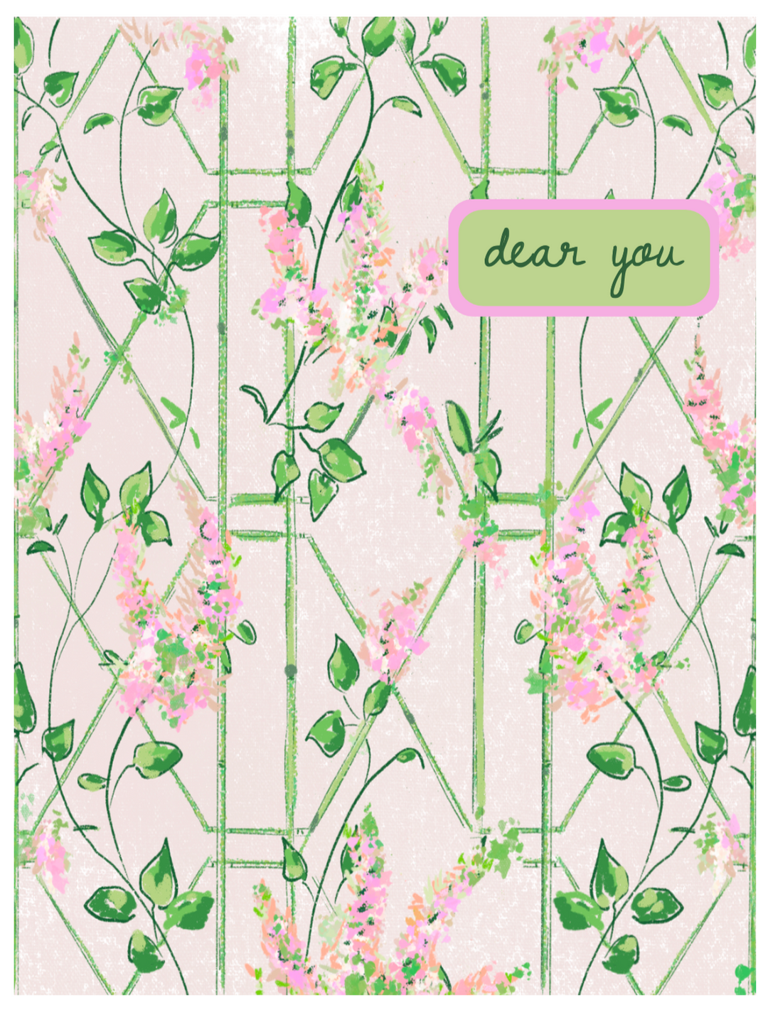 DEAR YOU - Note Card