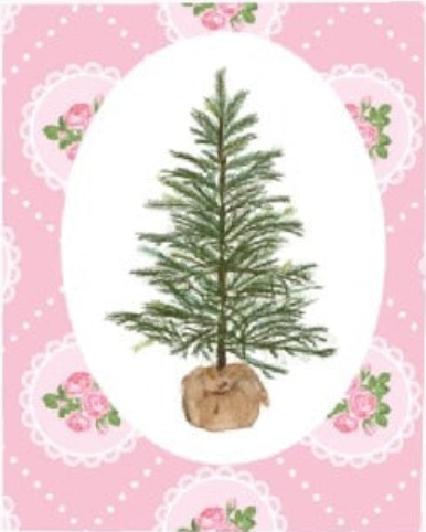 SIMPLE CHRISTMAS TREE - Note Card
