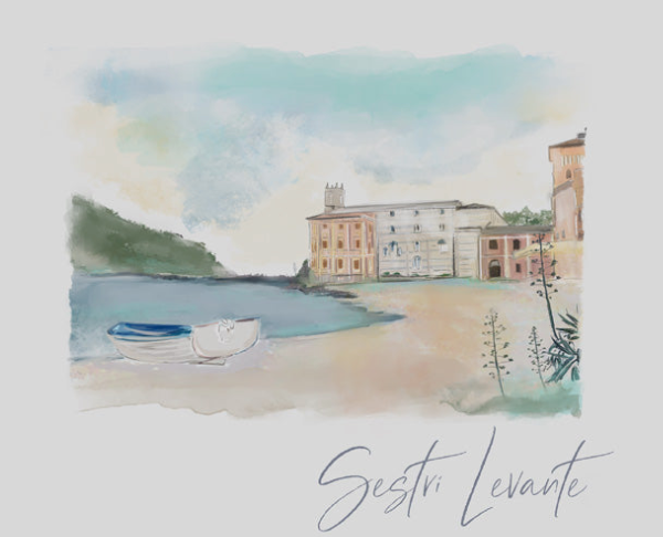 SESTRI LEVANTE, ITALY - Note Card