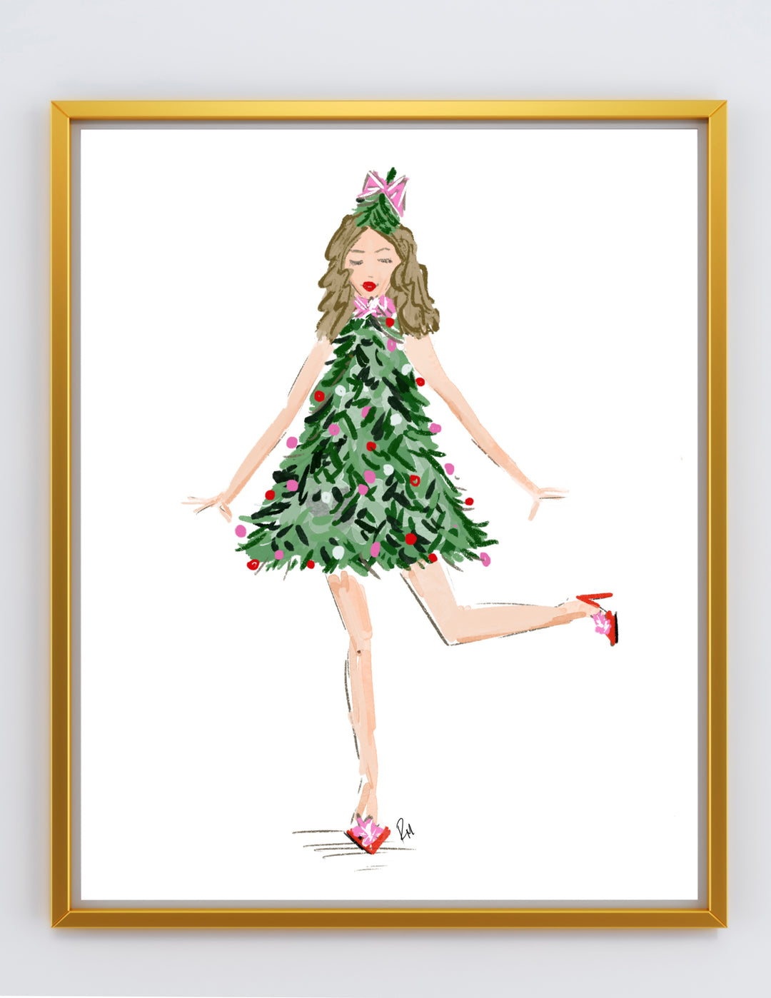 MISS CHRISTMAS - Note Card