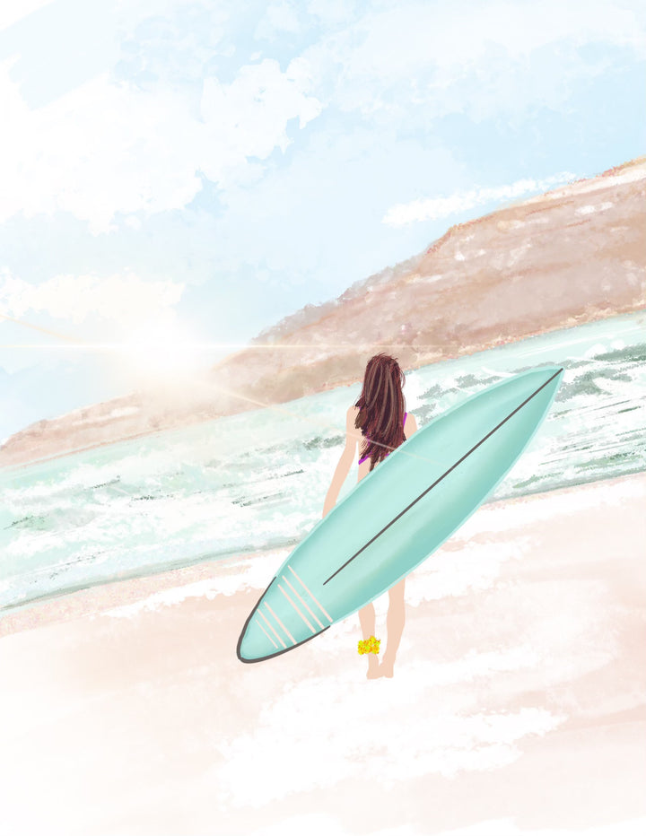 SURFSIDE SERENITY - Art Print