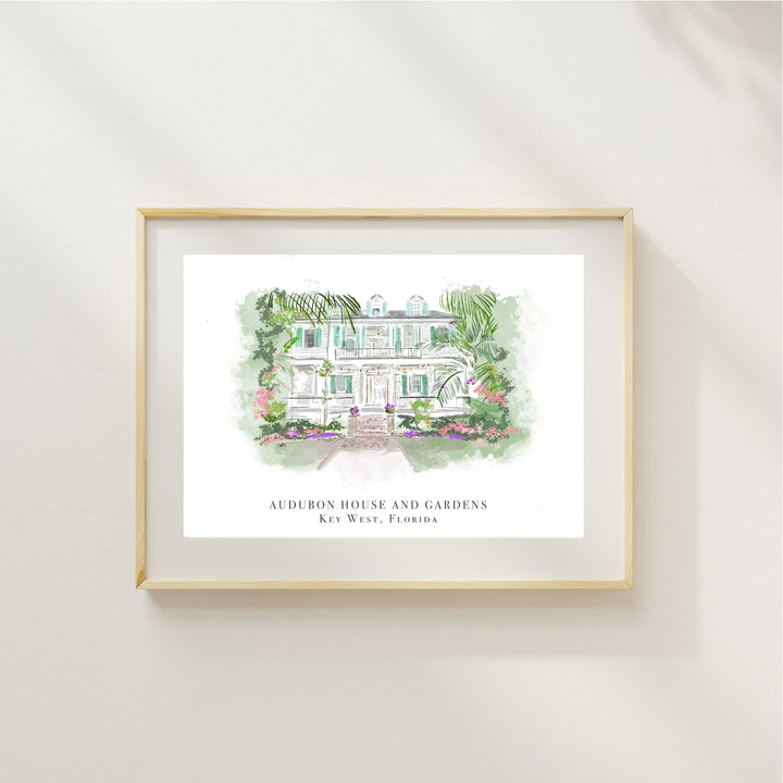 AUDUBON HOUSE KEY WEST- Art Print