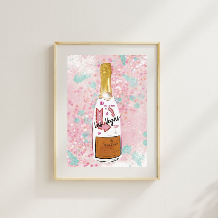 VEGAS VEUVE - Art Print
