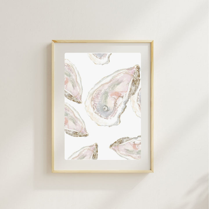 MULTIPLE OYSTER - Art Print