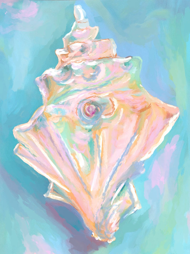 PASTEL SHELL - Art Print