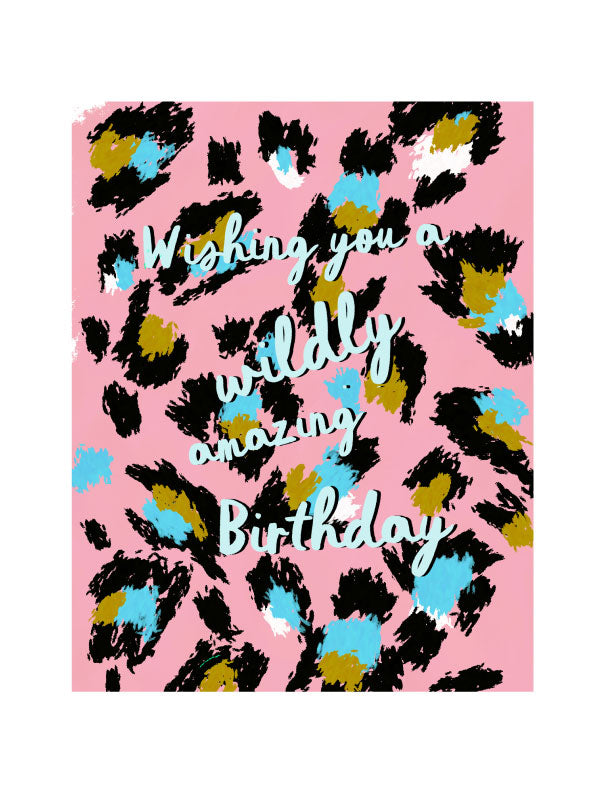 WILDLY AMAZING  -Note Card