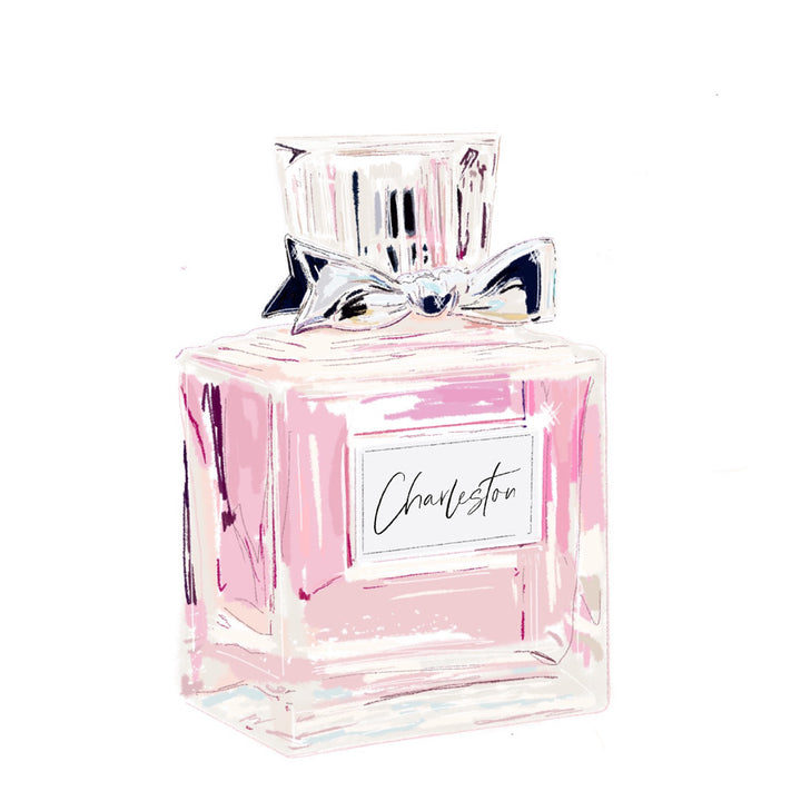 CHARLESTON PERFUME- Note Card
