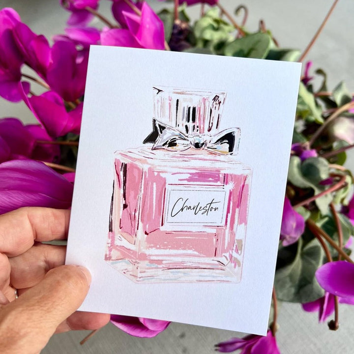CHARLESTON PERFUME- Note Card