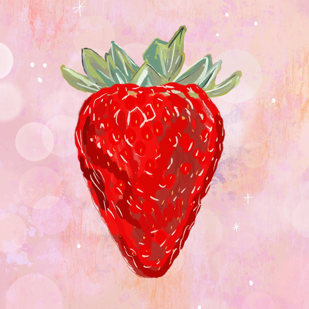 STRAWBERRY - Note Card