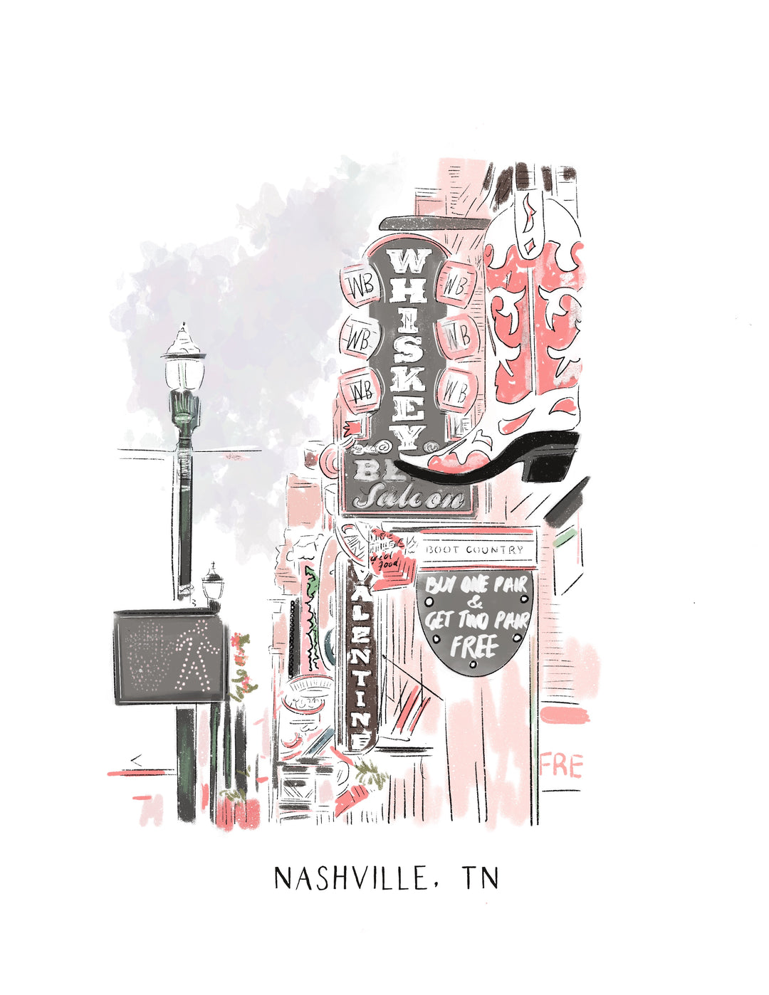 NASHVILLE- Note Card