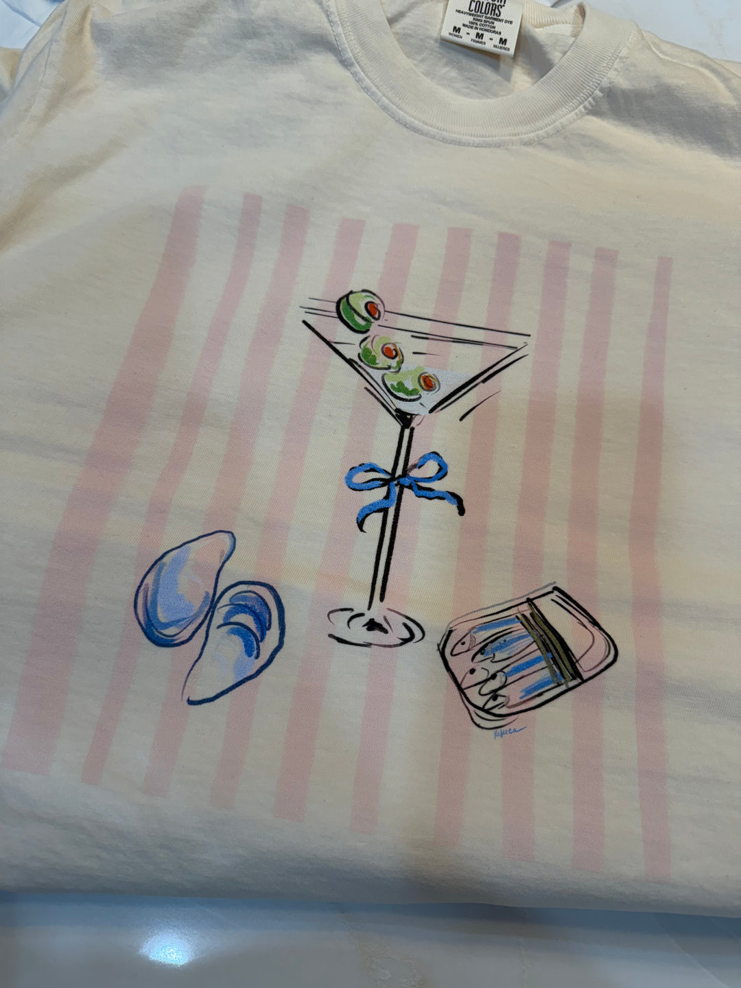 EXTRA DIRTY MARTINI - Boxy Tee