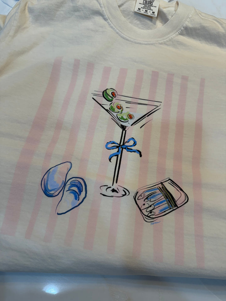 EXTRA DIRTY MARTINI - Boxy Tee