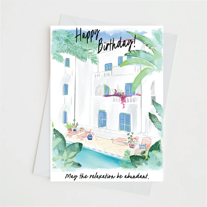 RELAXATION ABUNDENCE - Note Card