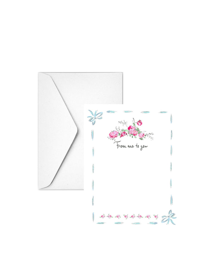 FROM ME TO YOU - Note Card
