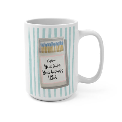 CHARLESTON MATCHBOOK-Mug (white)