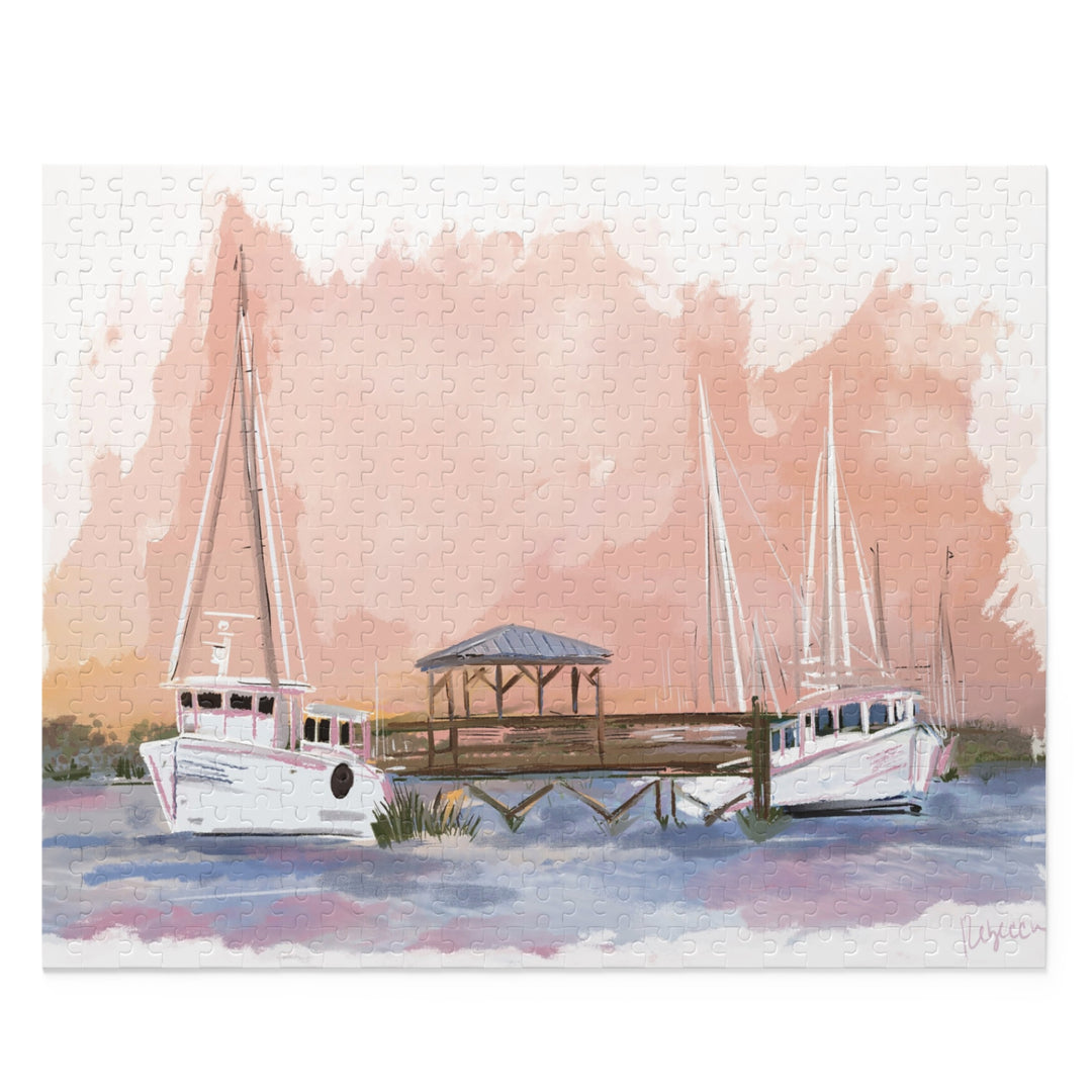 COASTAL SORBET SUNSET - Puzzle (120, 252, 500-Piece)