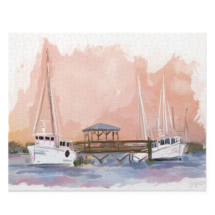 COASTAL SORBET SUNSET - Puzzle (120, 252, 500-Piece)