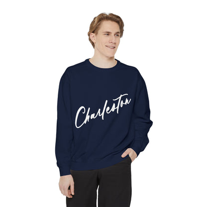 NO PLACE LIKE HOME CHARLESTON-Comfort Colors Crewneck