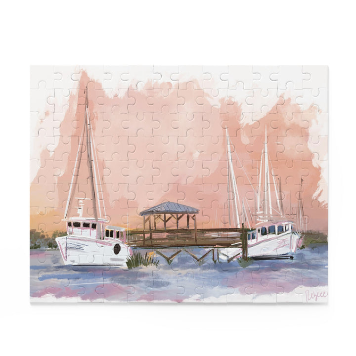 COASTAL SORBET SUNSET - Puzzle (120, 252, 500-Piece)