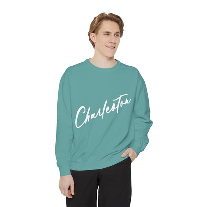 NO PLACE LIKE HOME CHARLESTON-Comfort Colors Crewneck