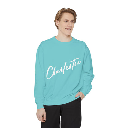 NO PLACE LIKE HOME CHARLESTON-Comfort Colors Crewneck