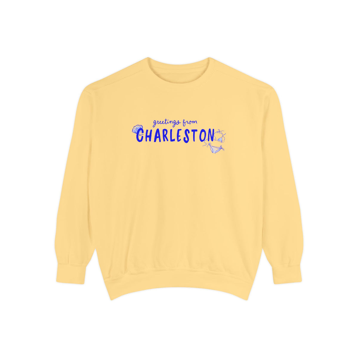 GREETING FROM CHARLESTON-Crewneck